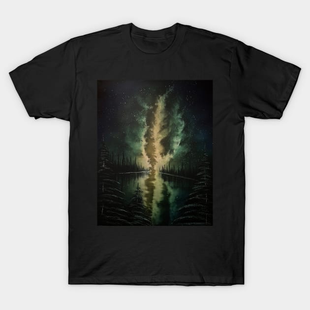 Galaxy Forest T-Shirt by J&S mason